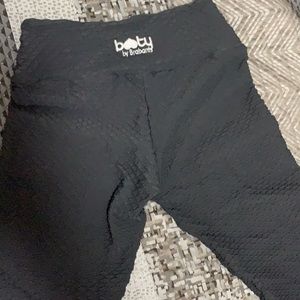 Barely worn croco skin booty by Brabants full length gray leggings